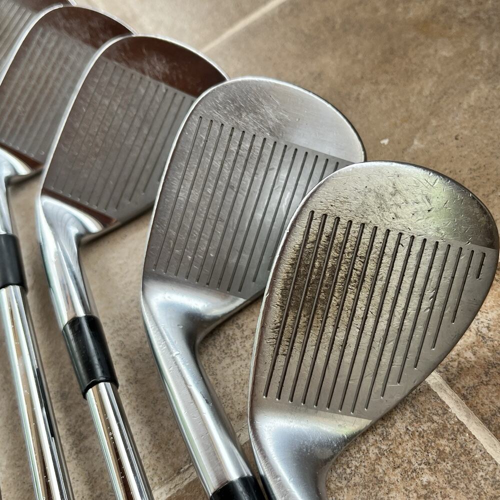 Mizuno Iron Set MP-60 FORGED 3-7 9-PW SW LW MP Series S300 Stiff RH NO #8 "FAIR" - Picture 9 of 16